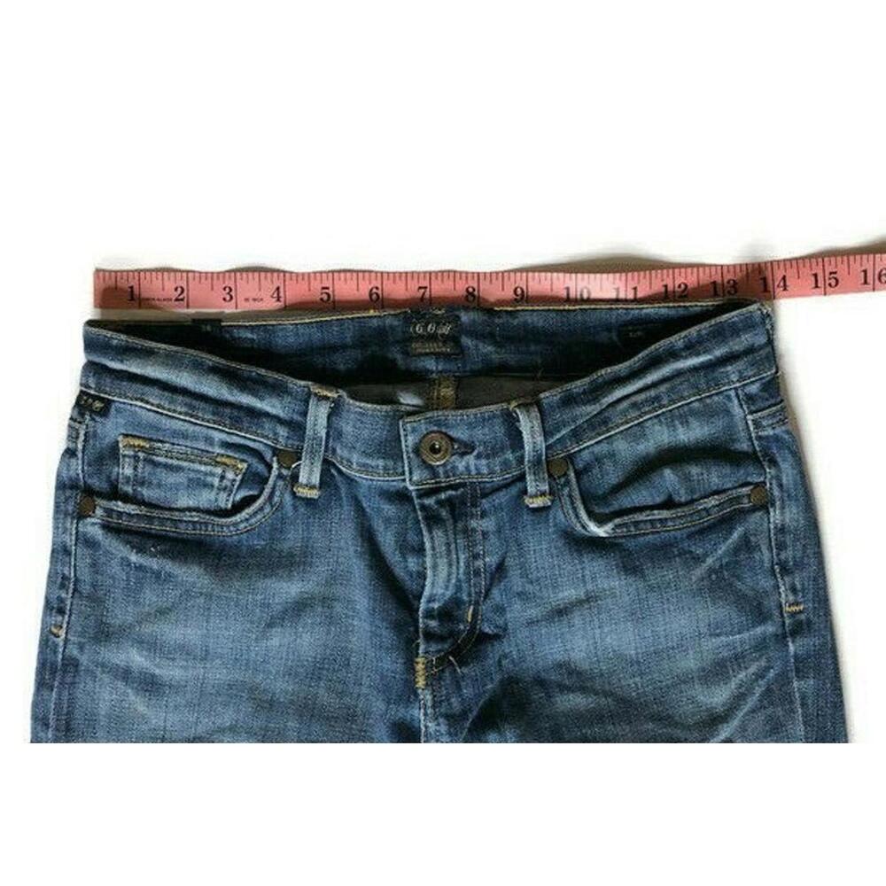 Citizens of Humanity Womens Kelly Low Rise Bootcut Denim Jeans 90s Y2K Size 28 - Picture 6 of 9
